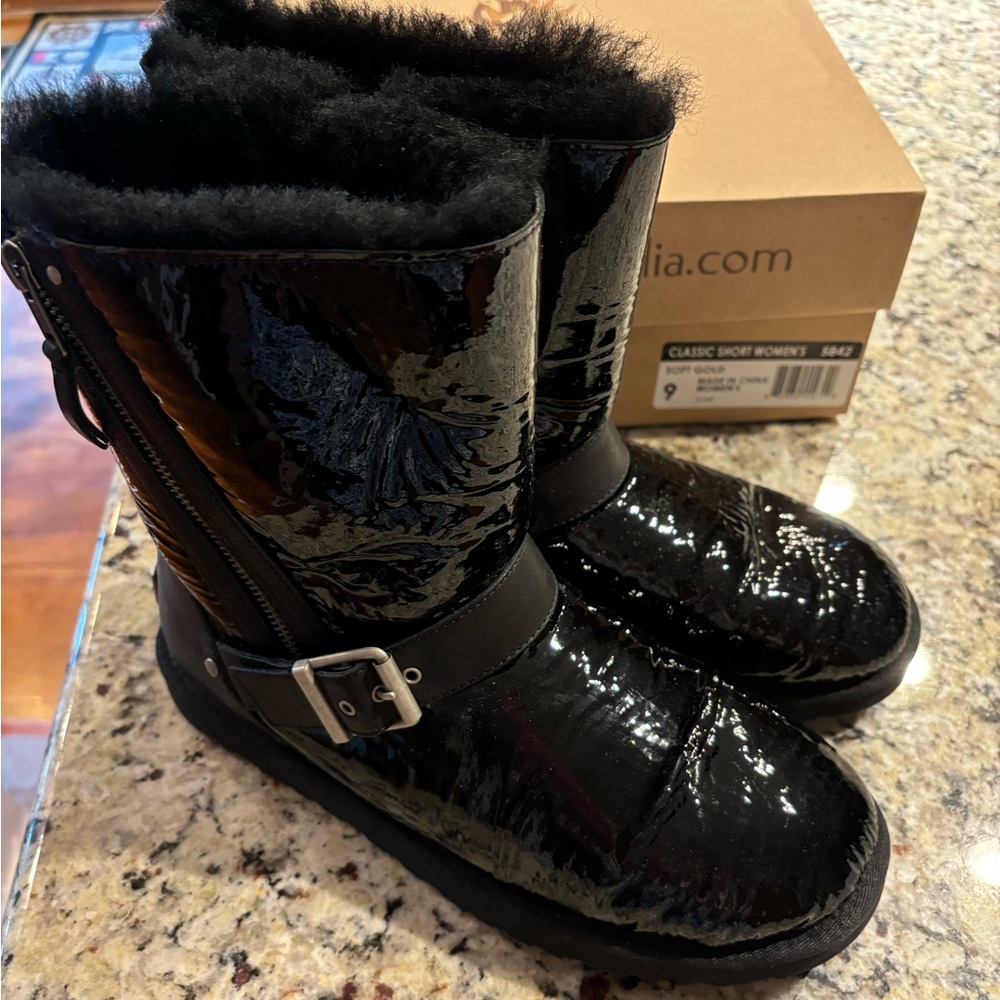 Ugg Short Moto Boots
